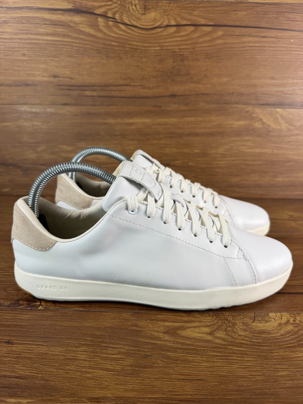 Cole Haan GrandPro Tennis White Leather Sneakers Women’s Size 8.5 Shoes